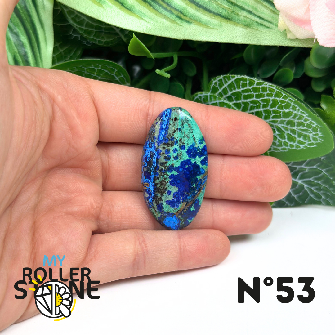 Pendentif Azurite Malachite 5A