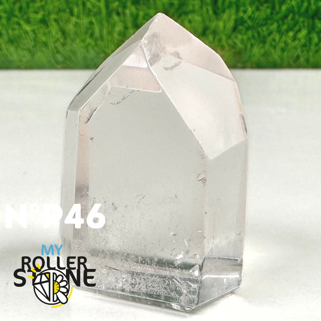 Pointe en Cristal de Roche Petite Taille