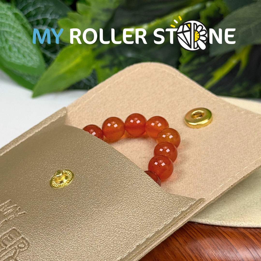 Bracelet Agate Rouge 5A