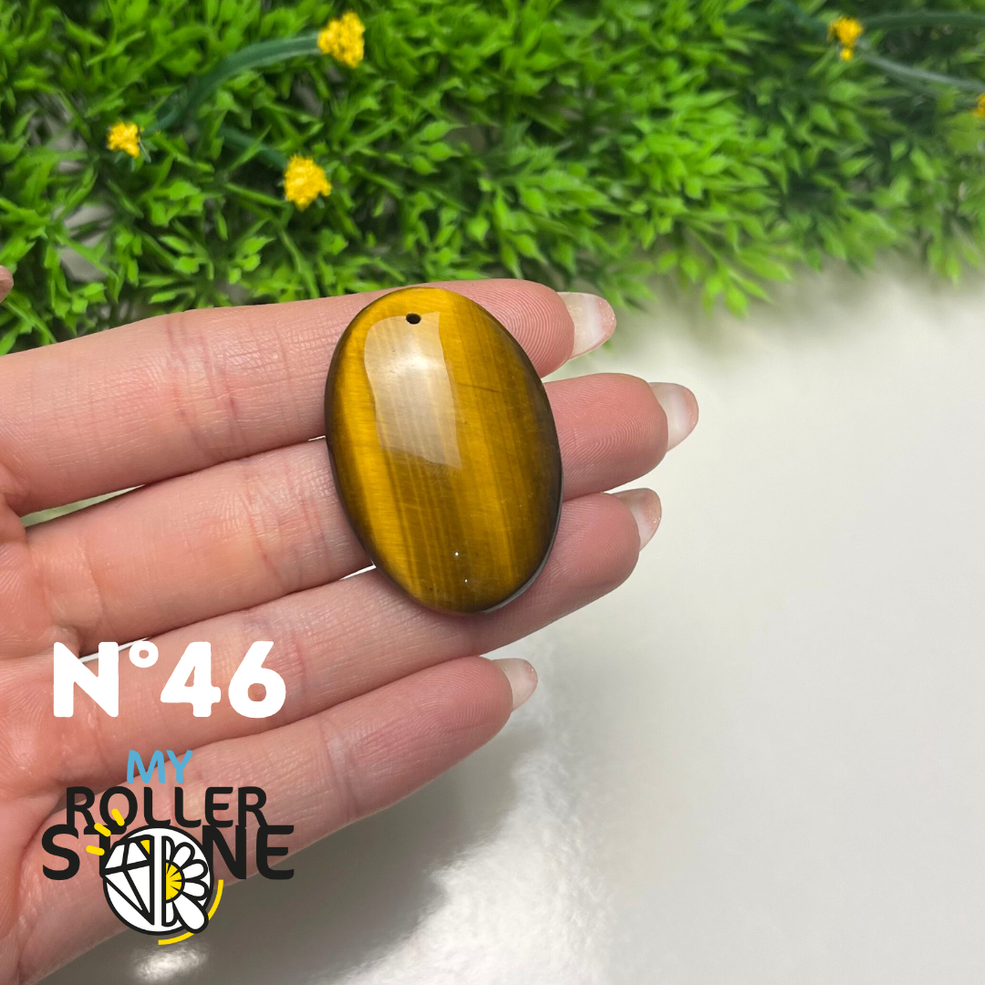 Pendentif Oeil de Tigre 5A percé