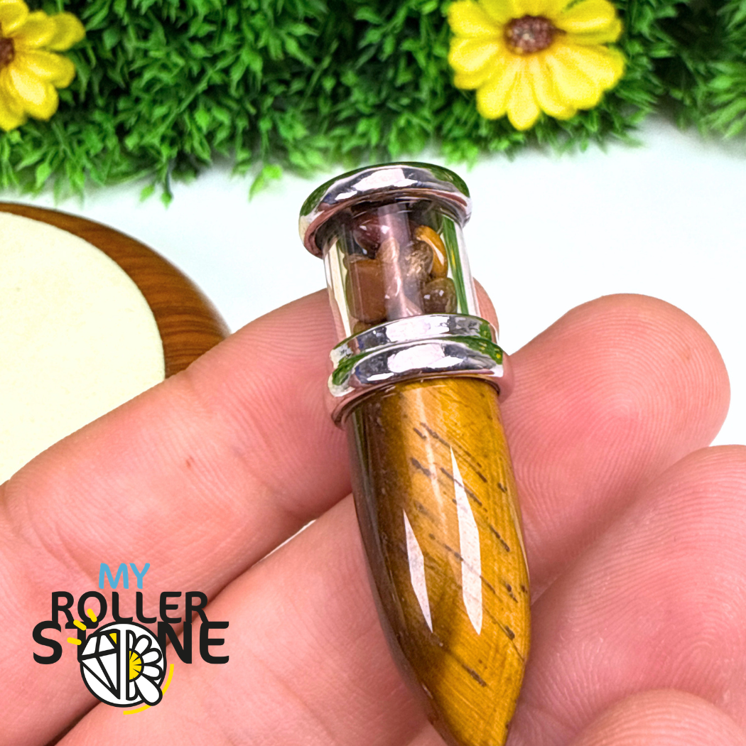 Pendentif Oeil de tigre balle