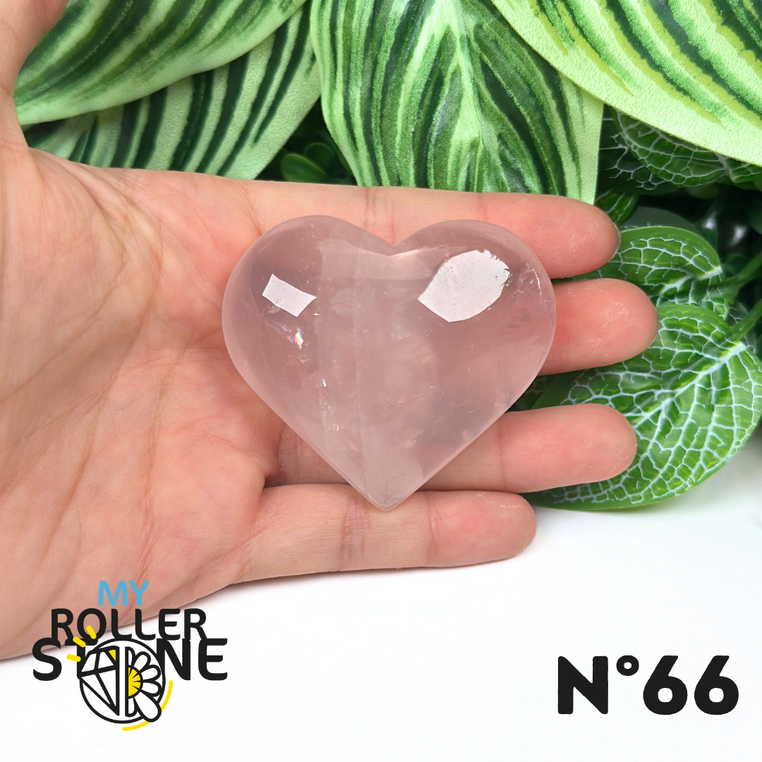 Cœur en Quartz rose