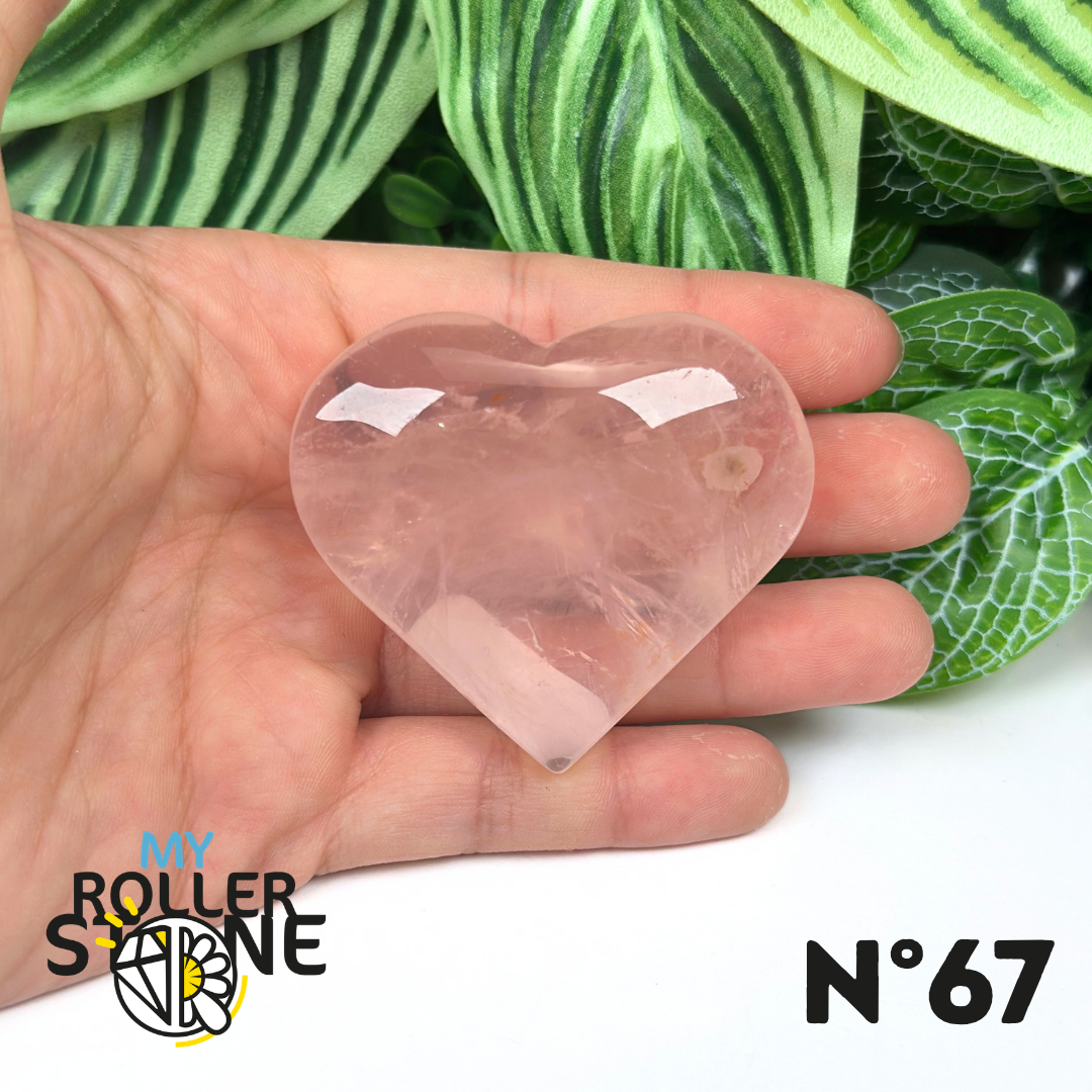 Cœur en Quartz rose
