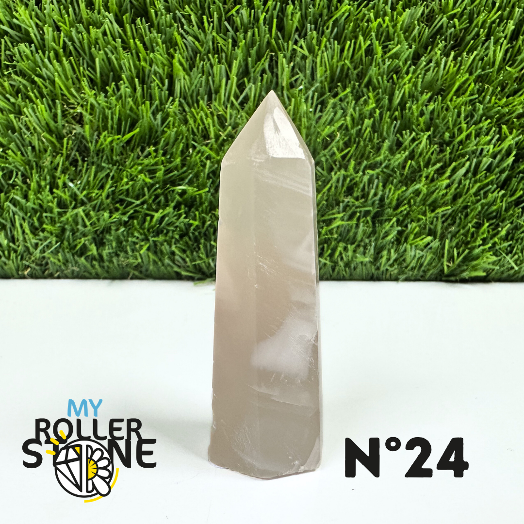 Pointes Pierre Agate Fleur