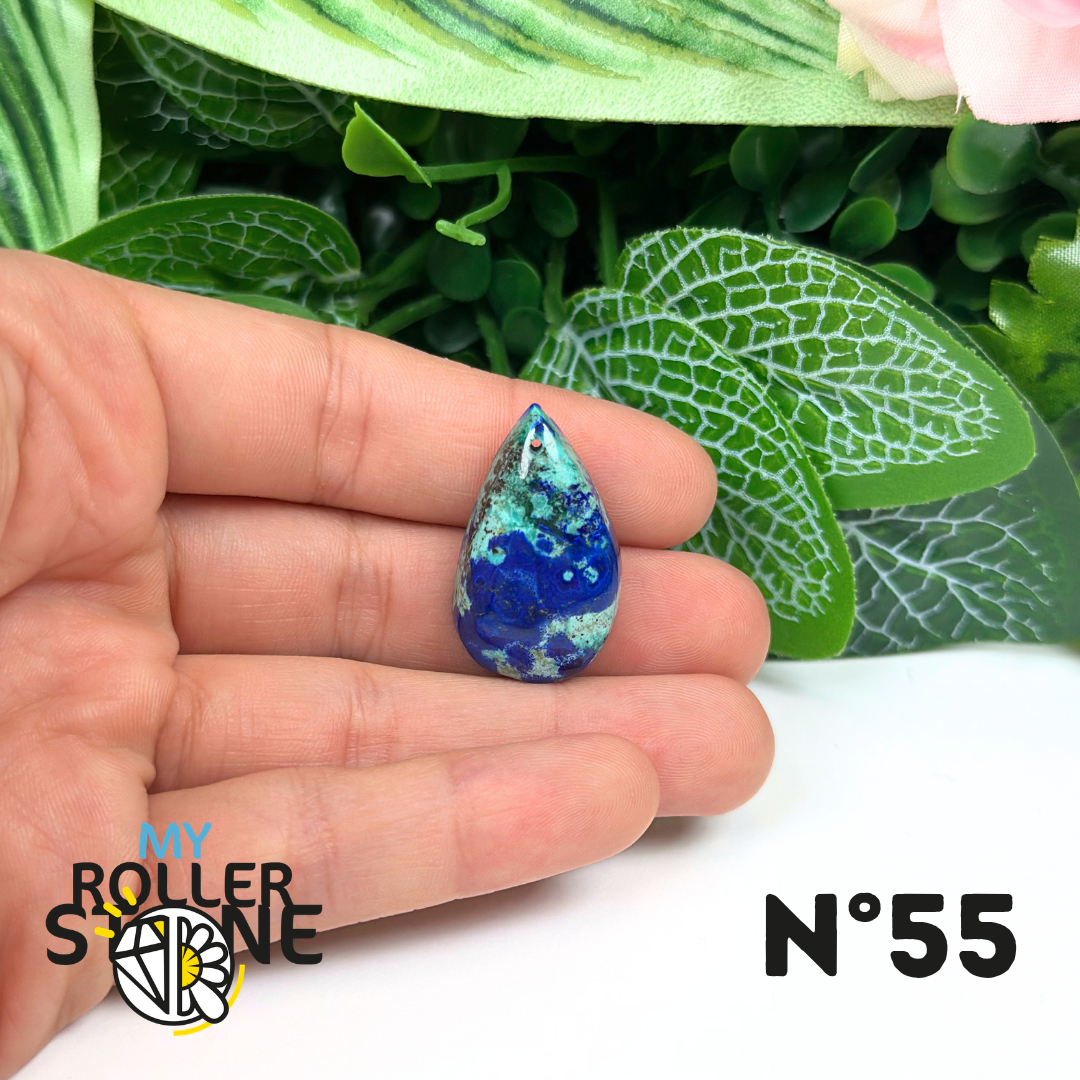 Pendentif Azurite Malachite 5A