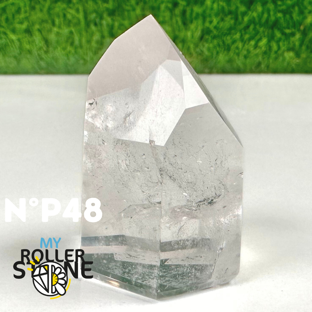 Pointe en Cristal de Roche Petite Taille