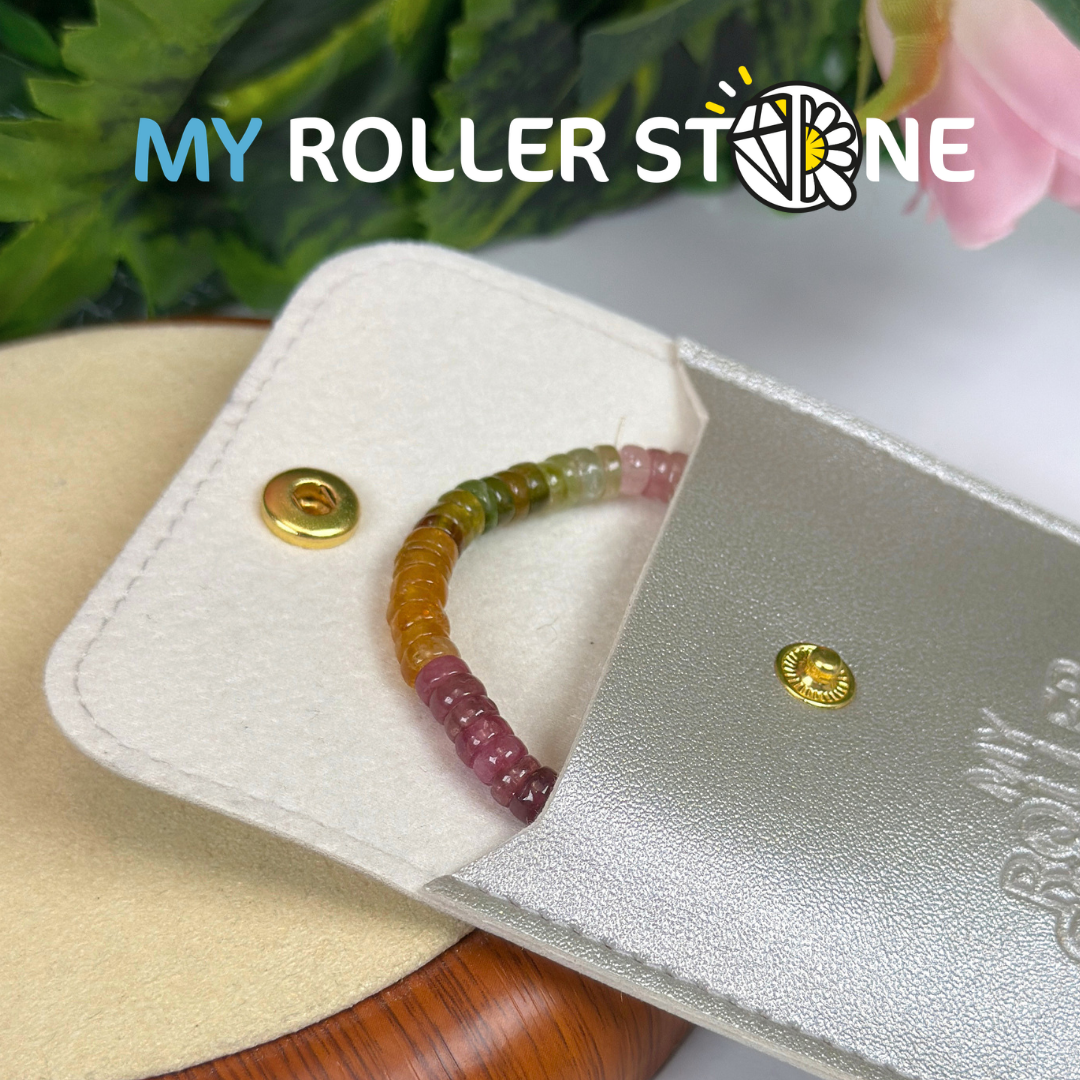 Bracelet Tourmaline Heishi multicolore 5A