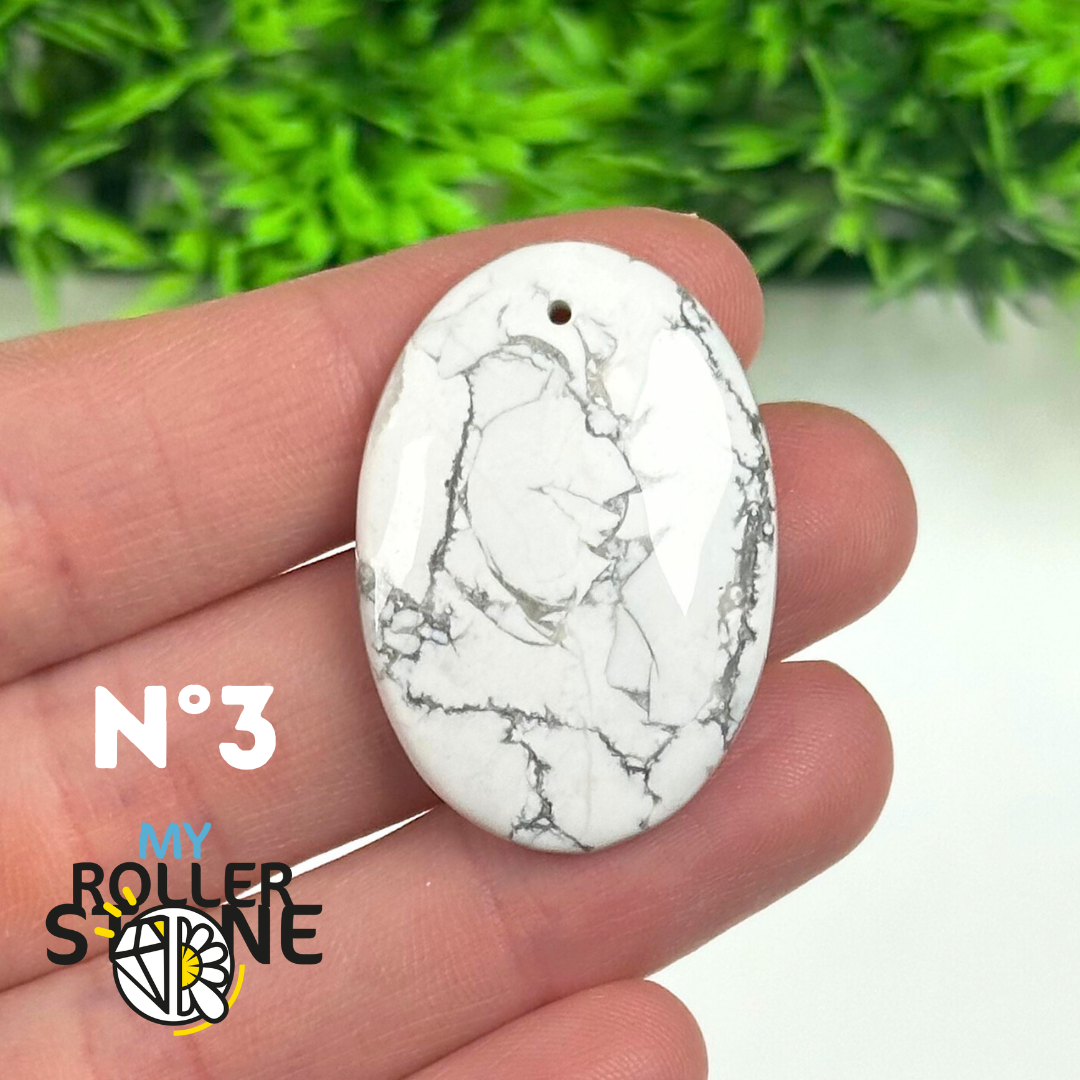 Pendentif Howlite 5A