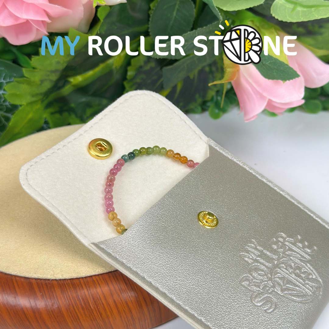 Bracelet tourmaline multicolore 7A