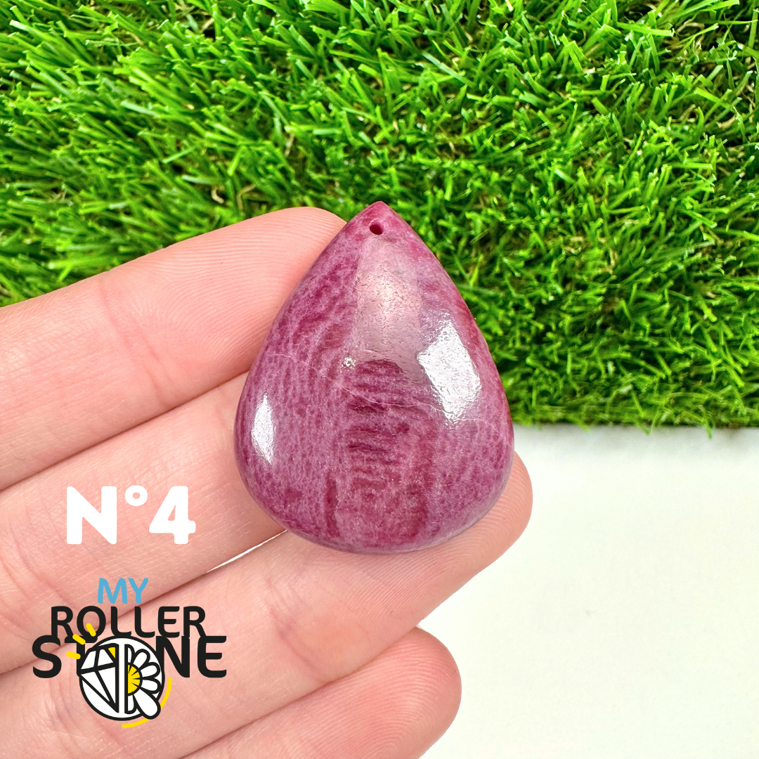 Pendentif Percé Rubis 3A