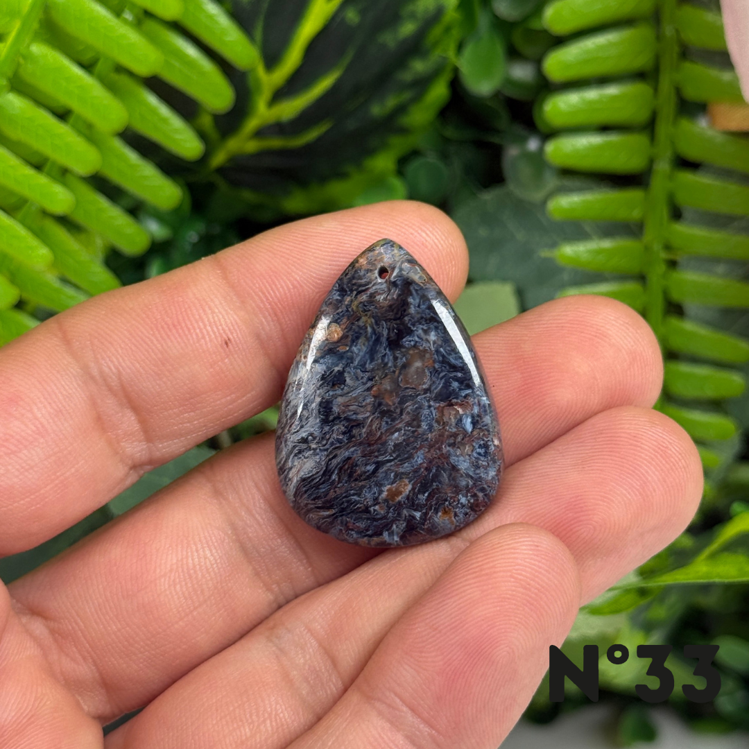 Pendentif Percés Pietersite 3A