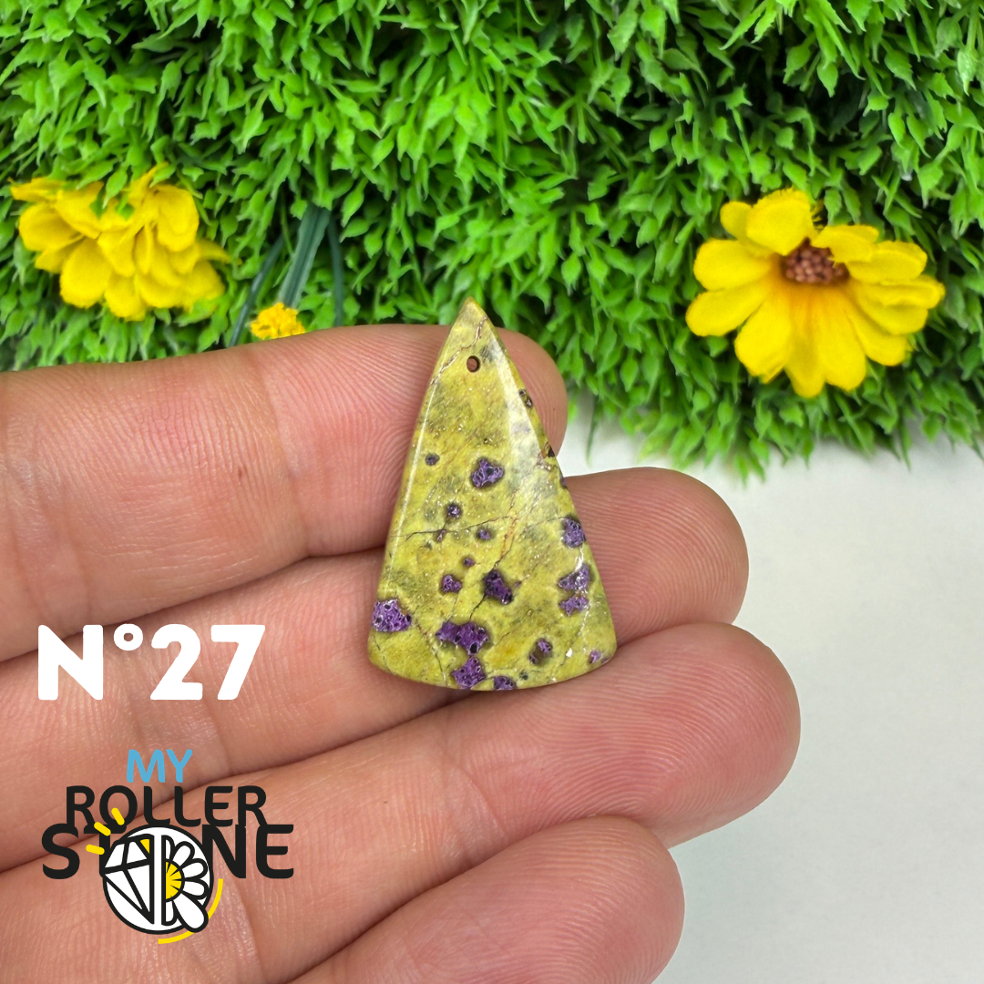Pendentif Atlantisite 5A percé