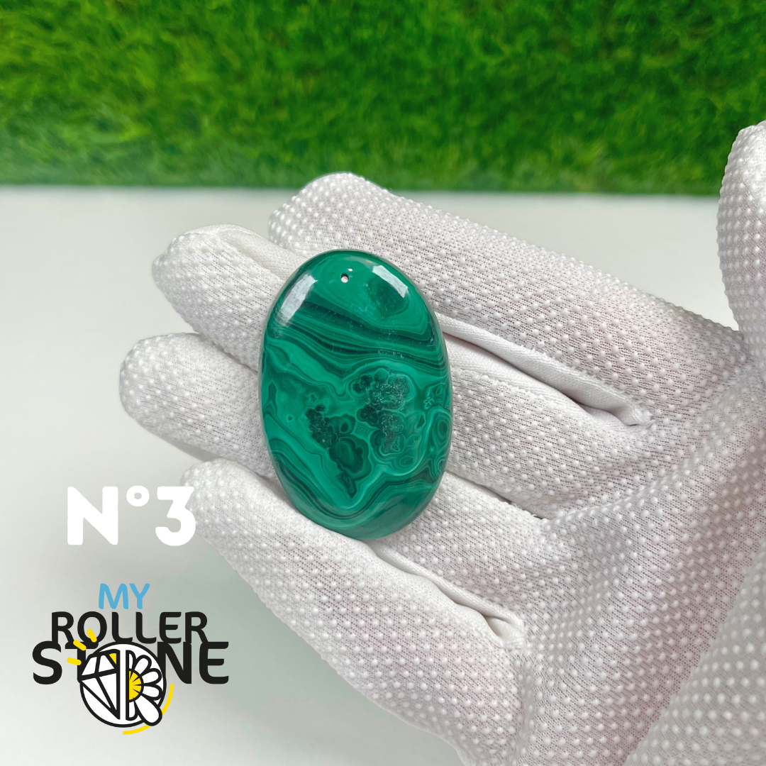 Pendentif Malachite 5A percé