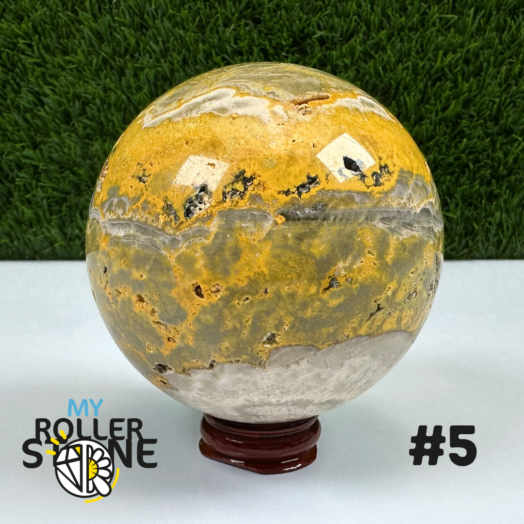 Sphère Jaspe Bumblebee
