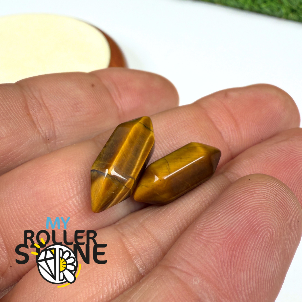 Petite Double Pointe Oeil de Tigre