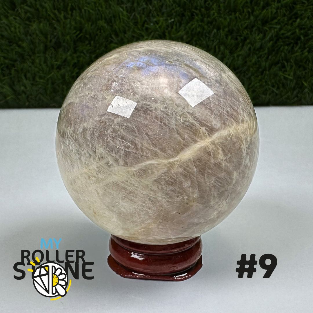 Sphère Pierre De Lune Orange