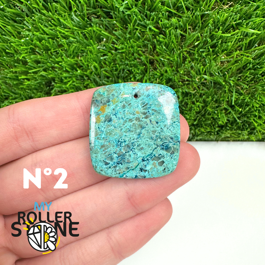 Pendentif Percé Shattuckite 5A