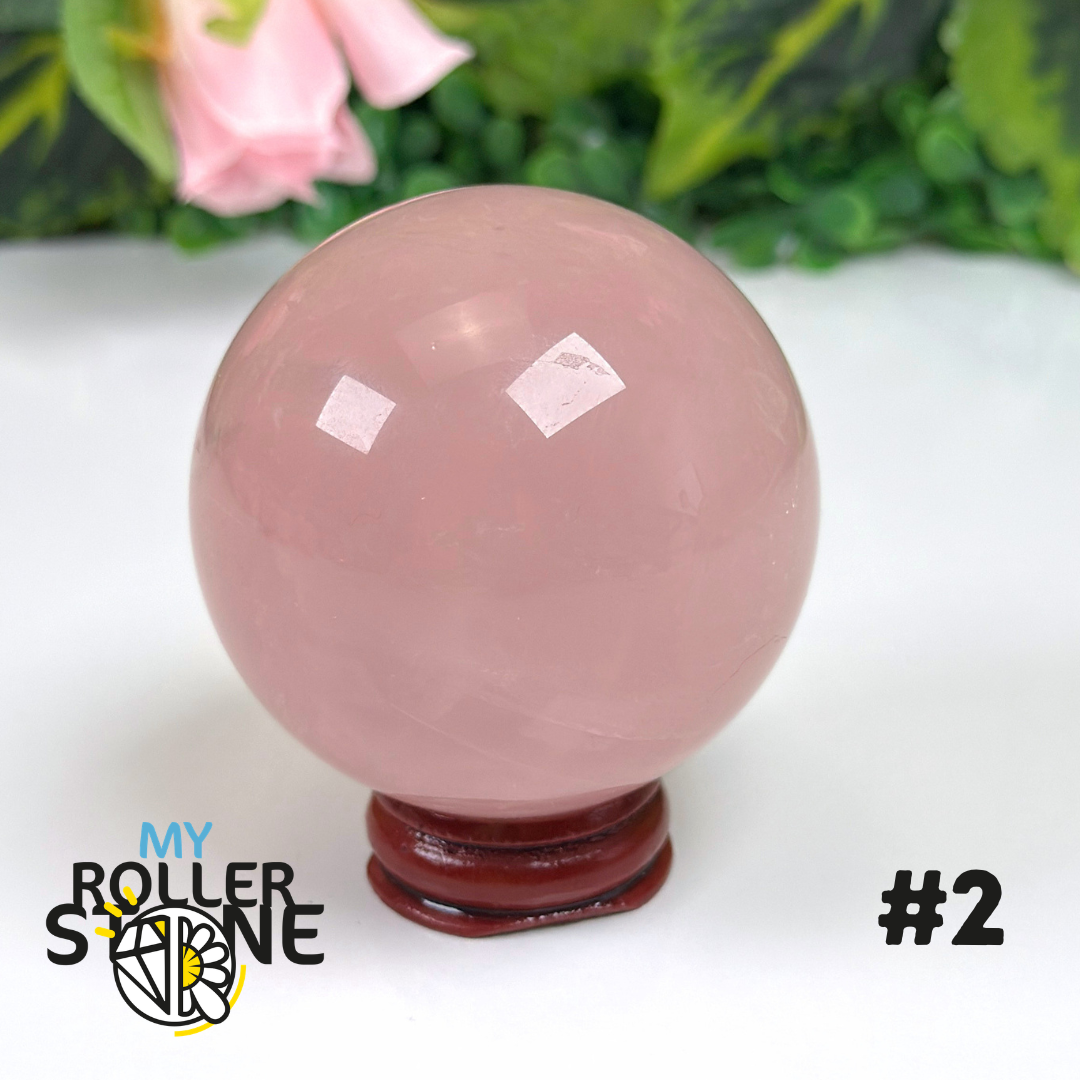 Sphère Quartz rose Étoilé