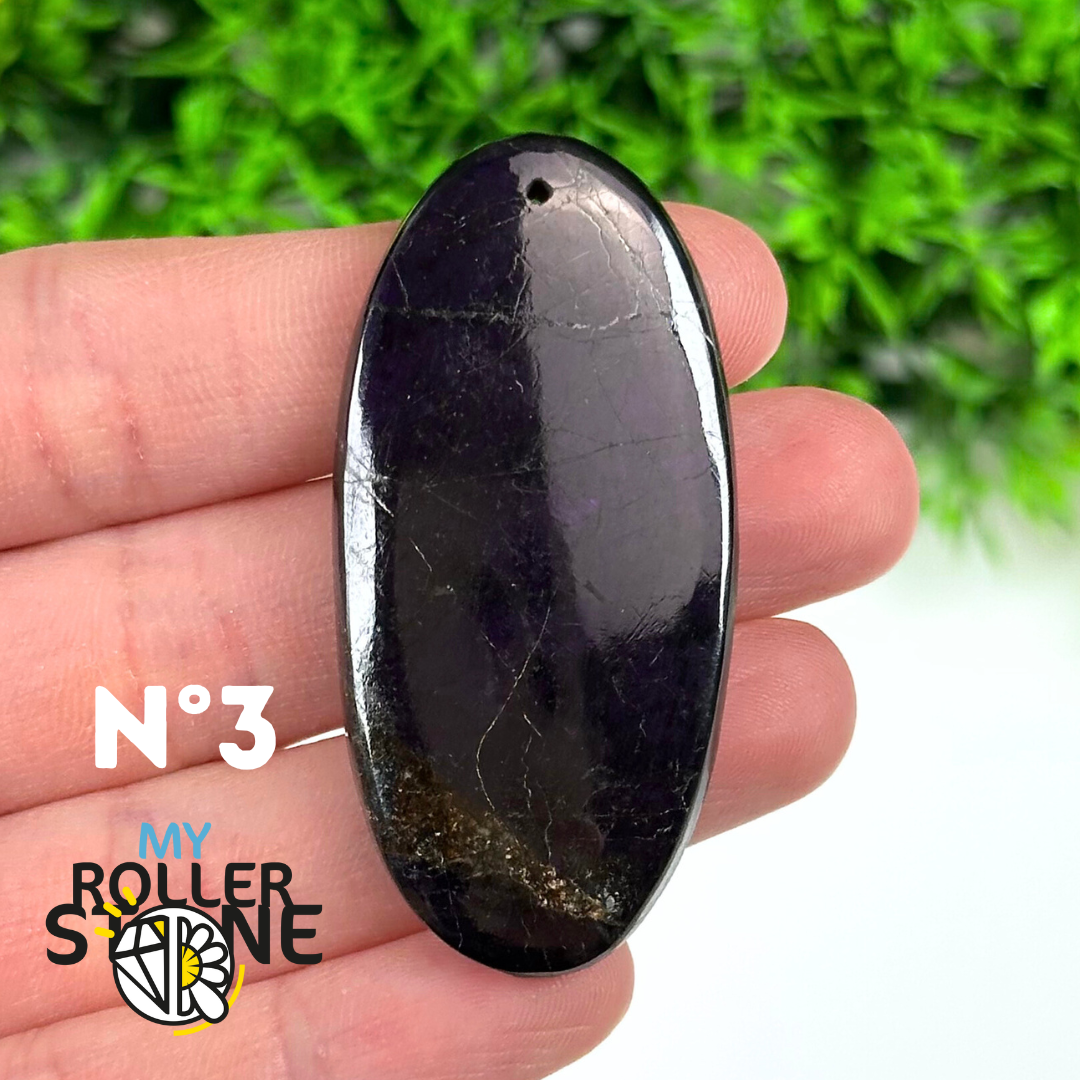Pendentif Percé Purpurite 5A