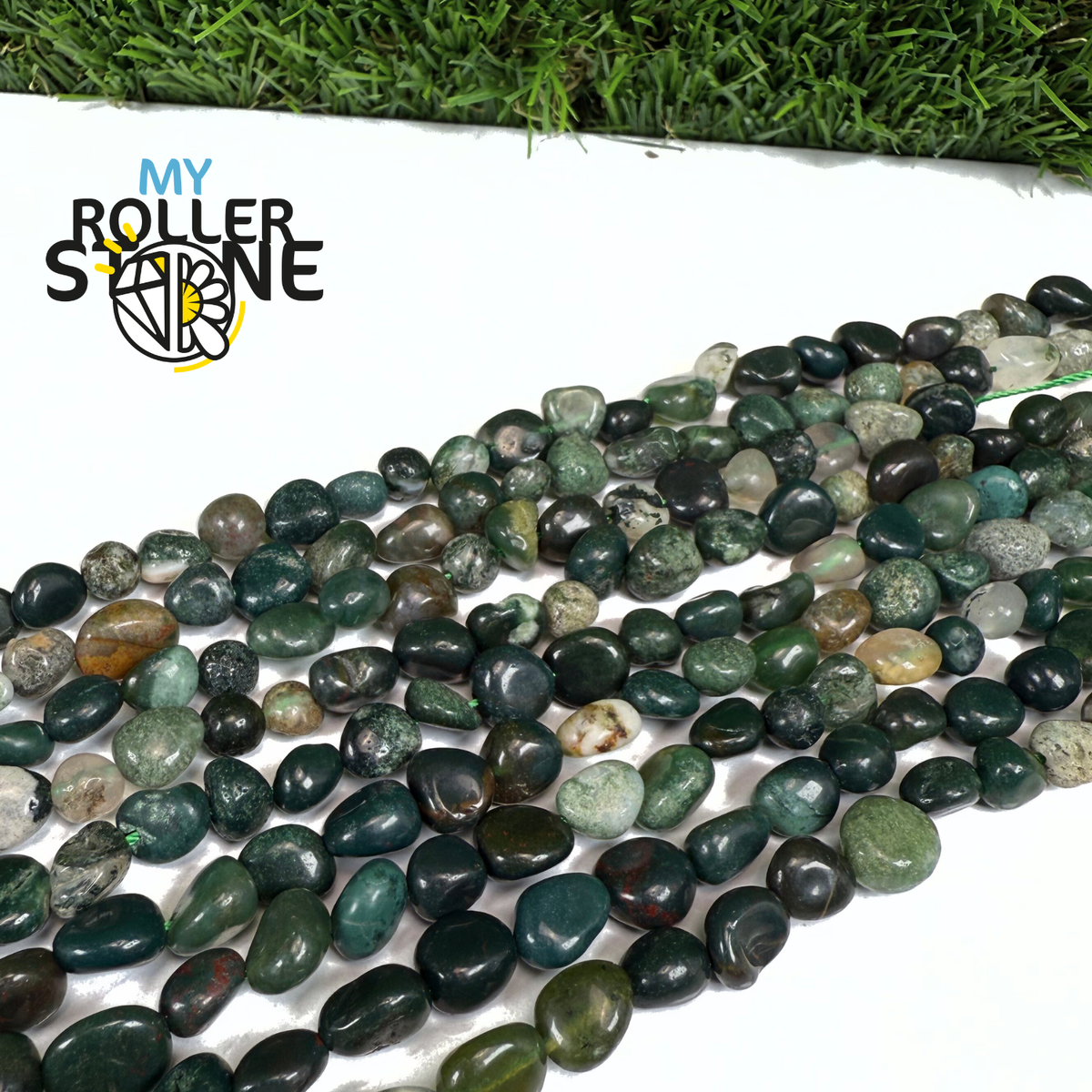 Perle baroque Agate mousse