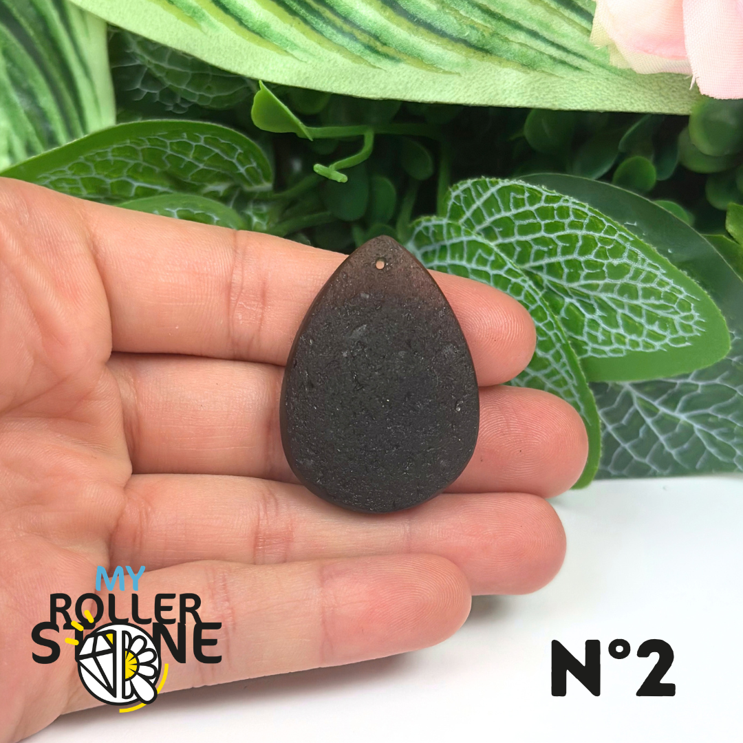 Pendentif Tectite Percé