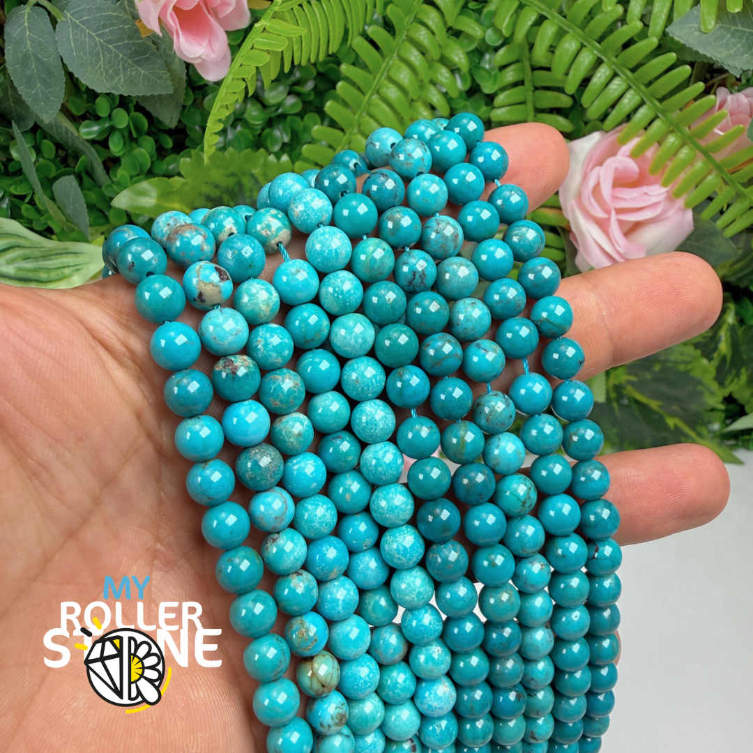 Perle Turquoise Kingman Ronde