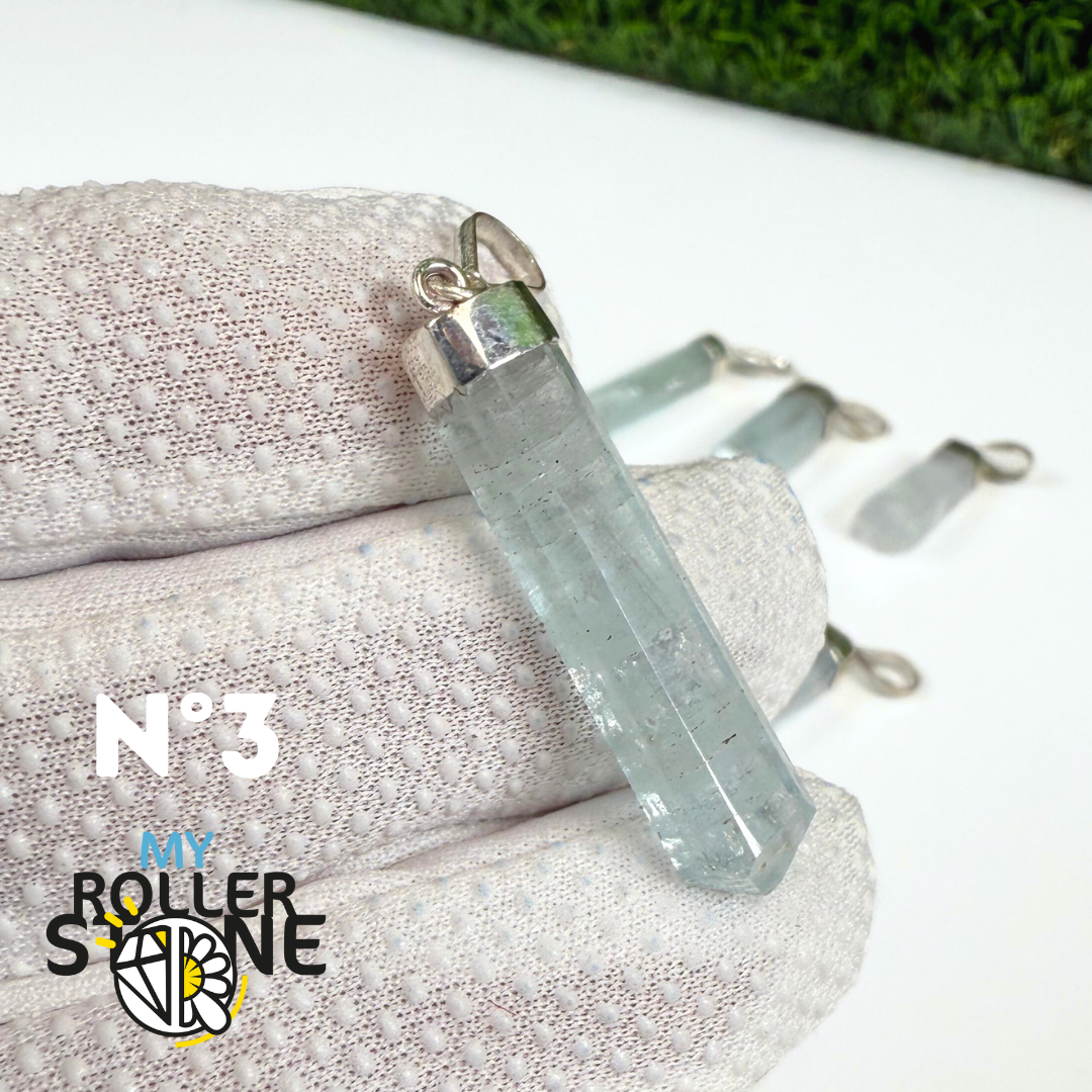 Pendentif Aigue-Marine et Argent