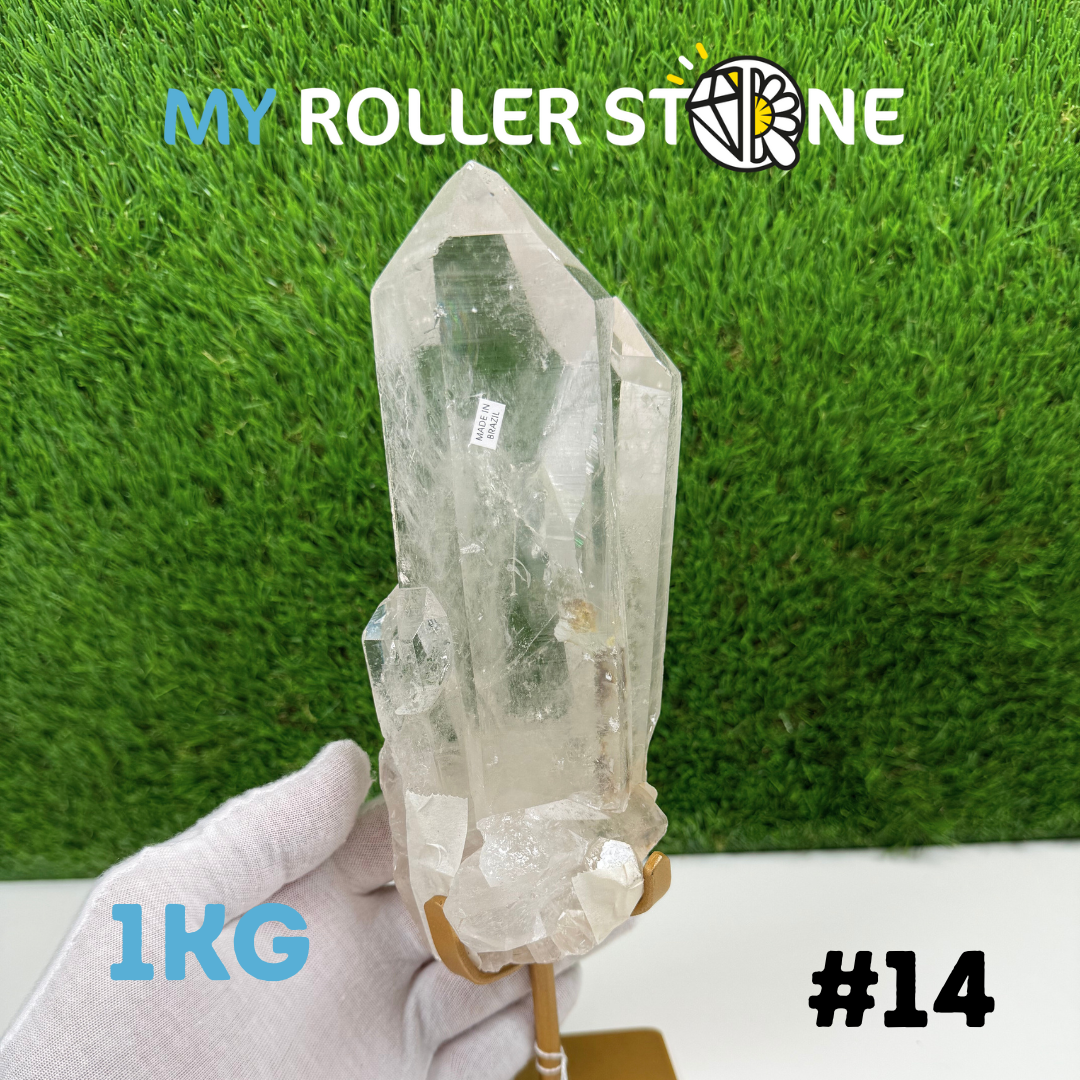 Cristal de roche sur Support #14