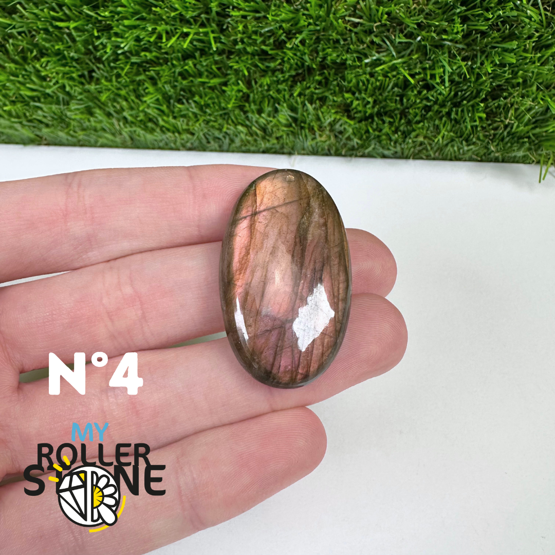 Pendentif Percé Labradorite Multi Fire 5A