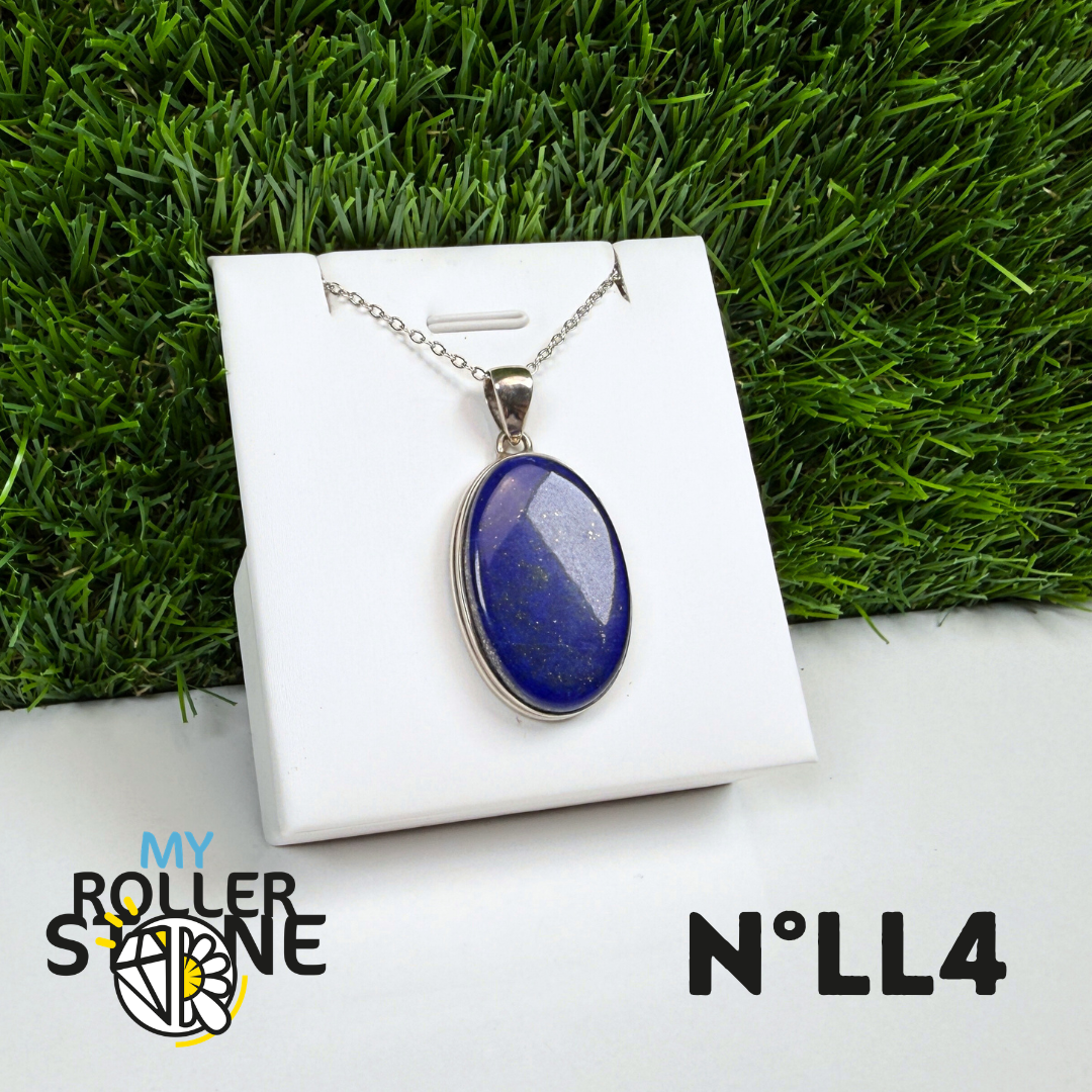 Pendentif Argent 925 Lapis Lazuli #4