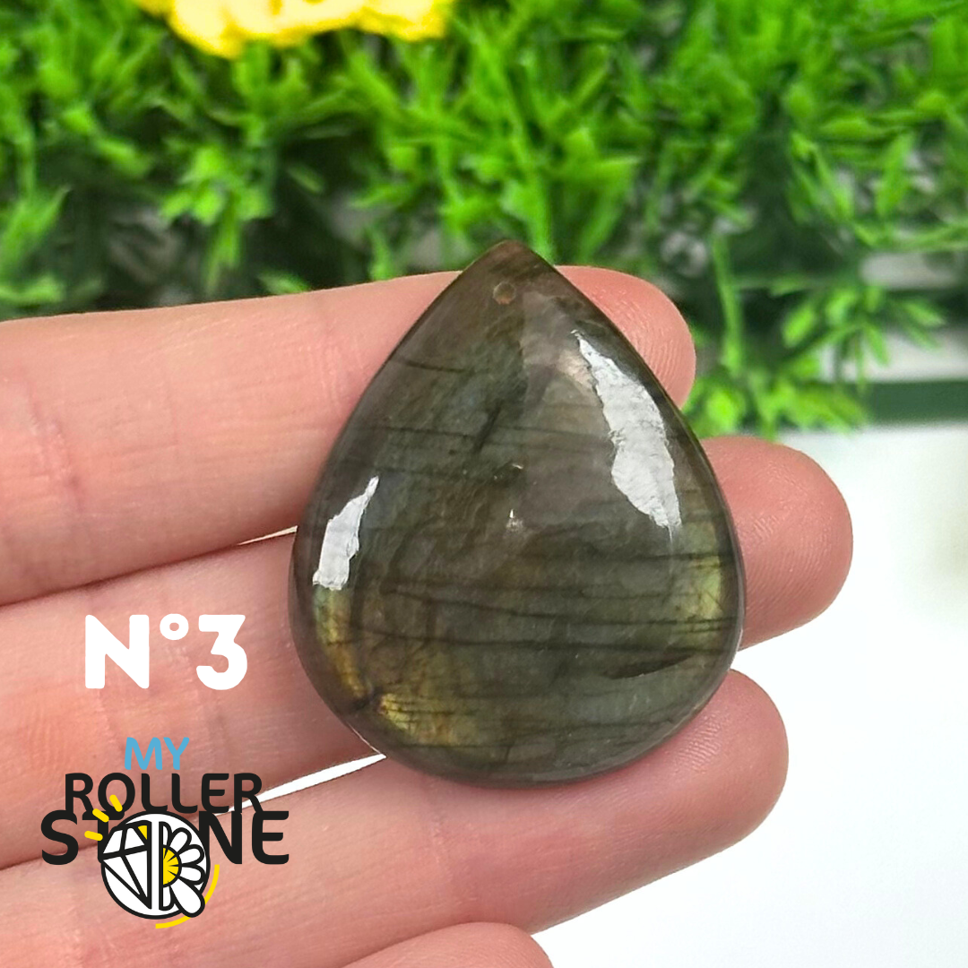 Pendentif Labradorite Multicolore 5A