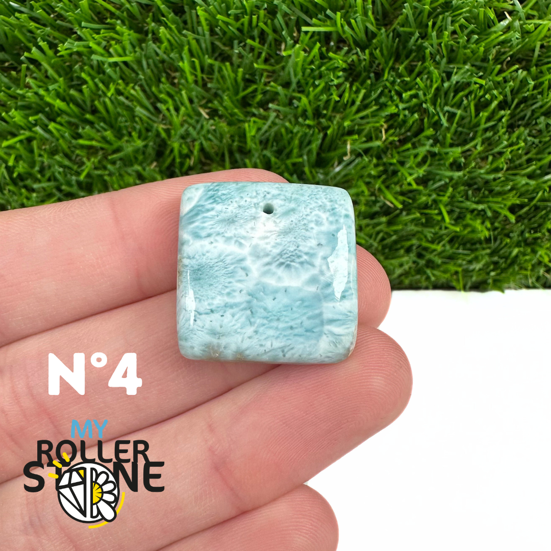 Pendentif Larimar 5A percé