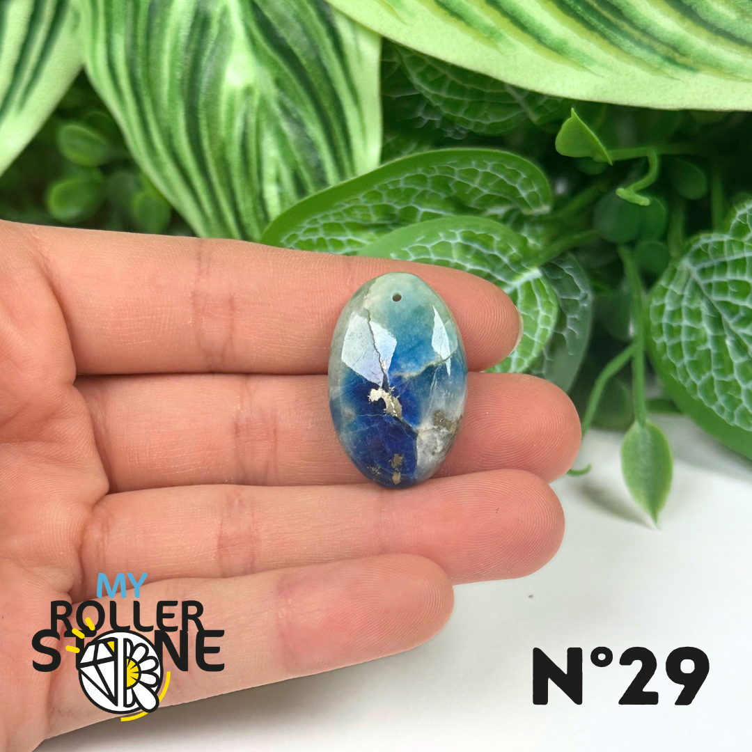 Pendentif Afghanite Percé 5A
