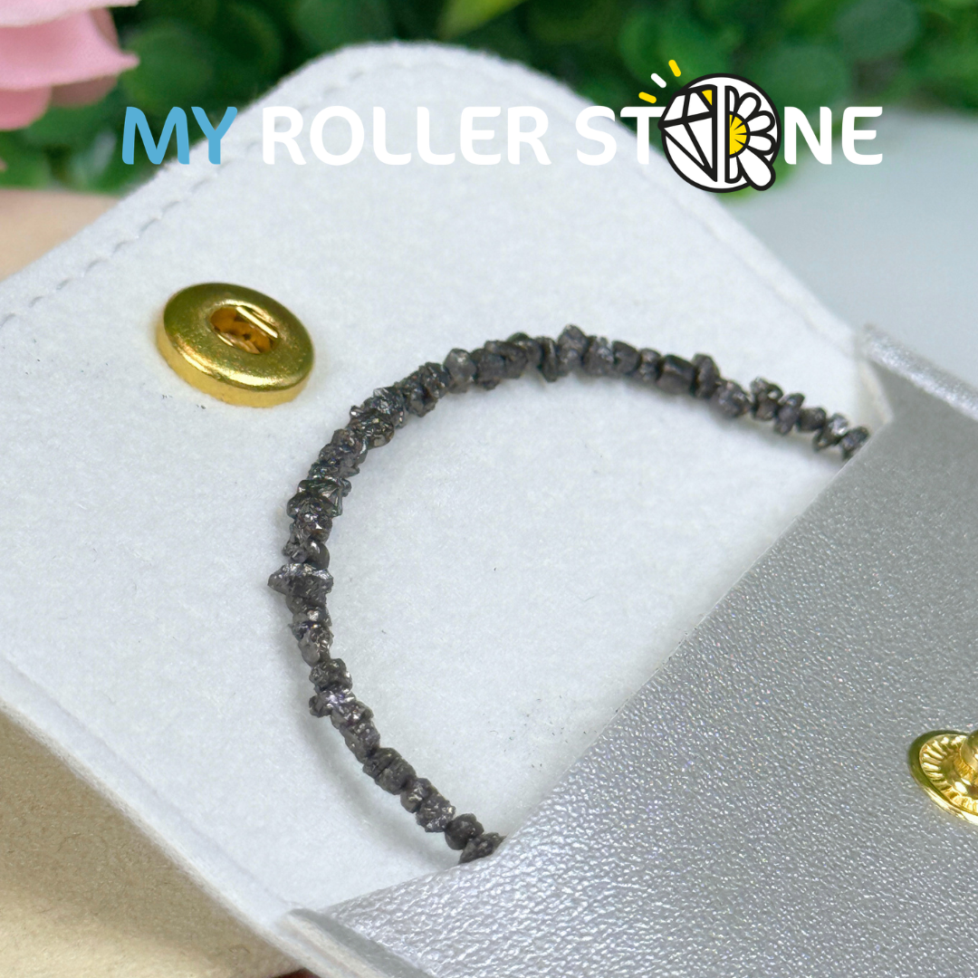 Bracelet Diamant Noir Argent 925