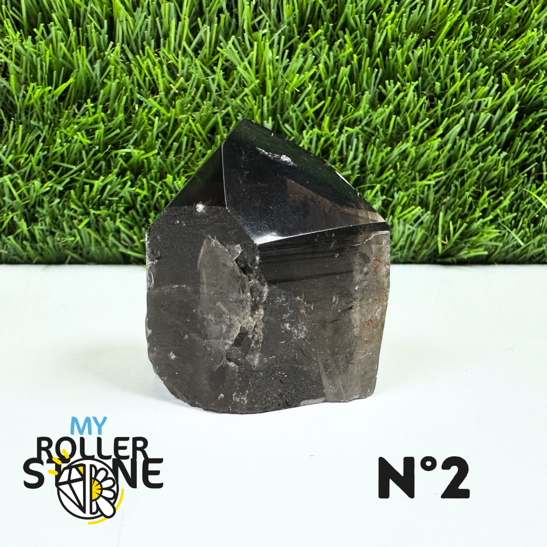 Pointes Pierre Quartz Fumée Petites Tailles