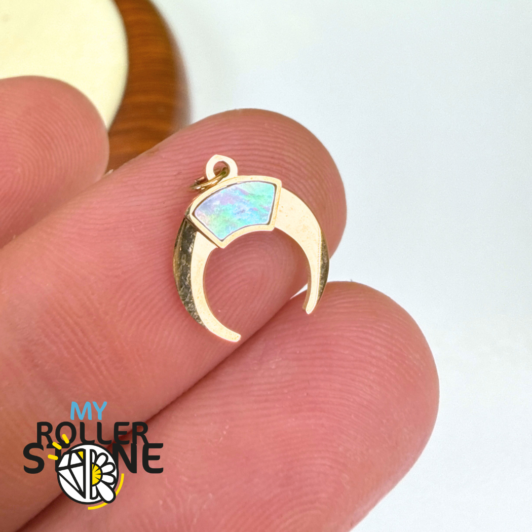 Charm Demi Lune et Nacre
