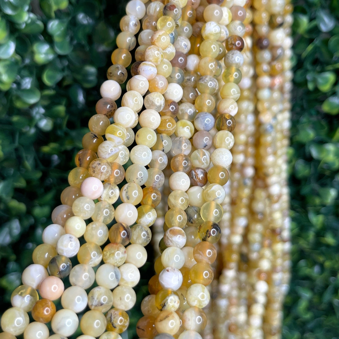 Perle en Opale Jaune