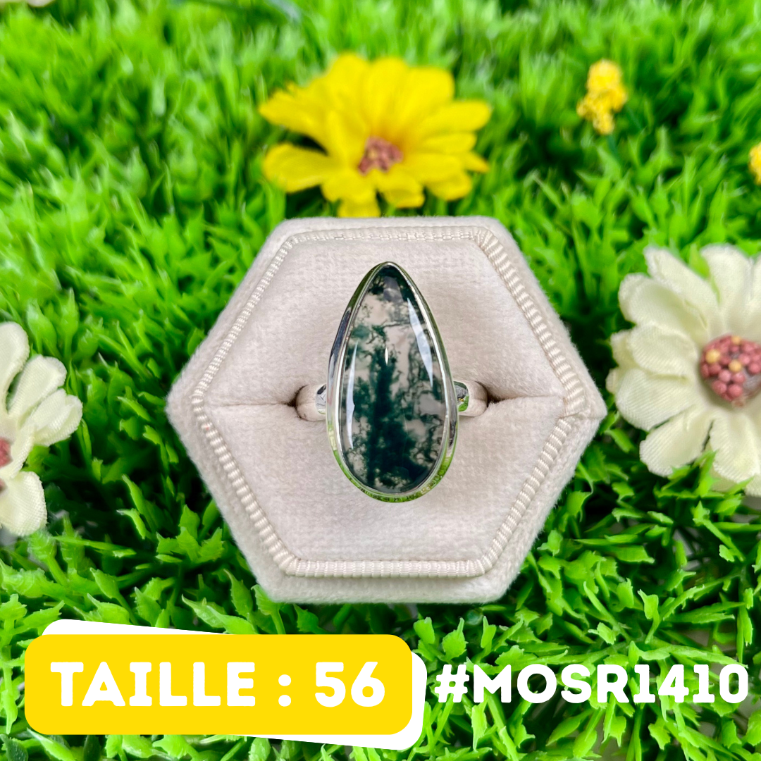 Bague Agate Mousse #MOSR1410