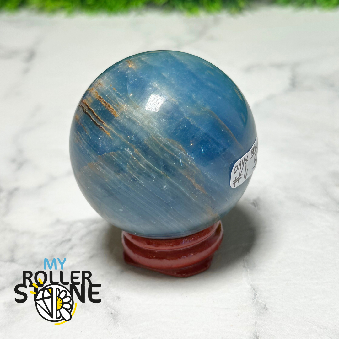 Sphère Onyx Bleu