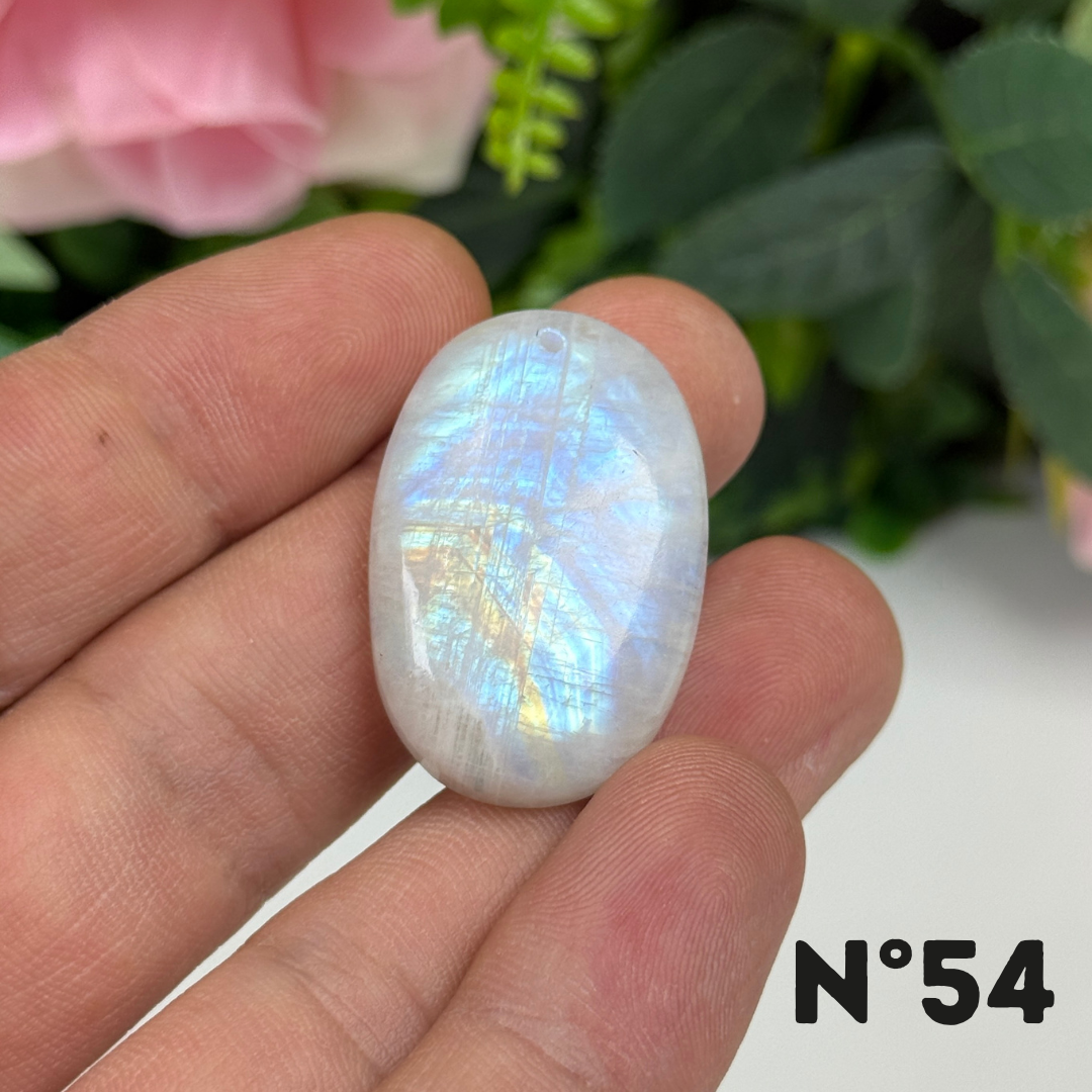 Pendentifs Pierre de lune Forme Libre 5A