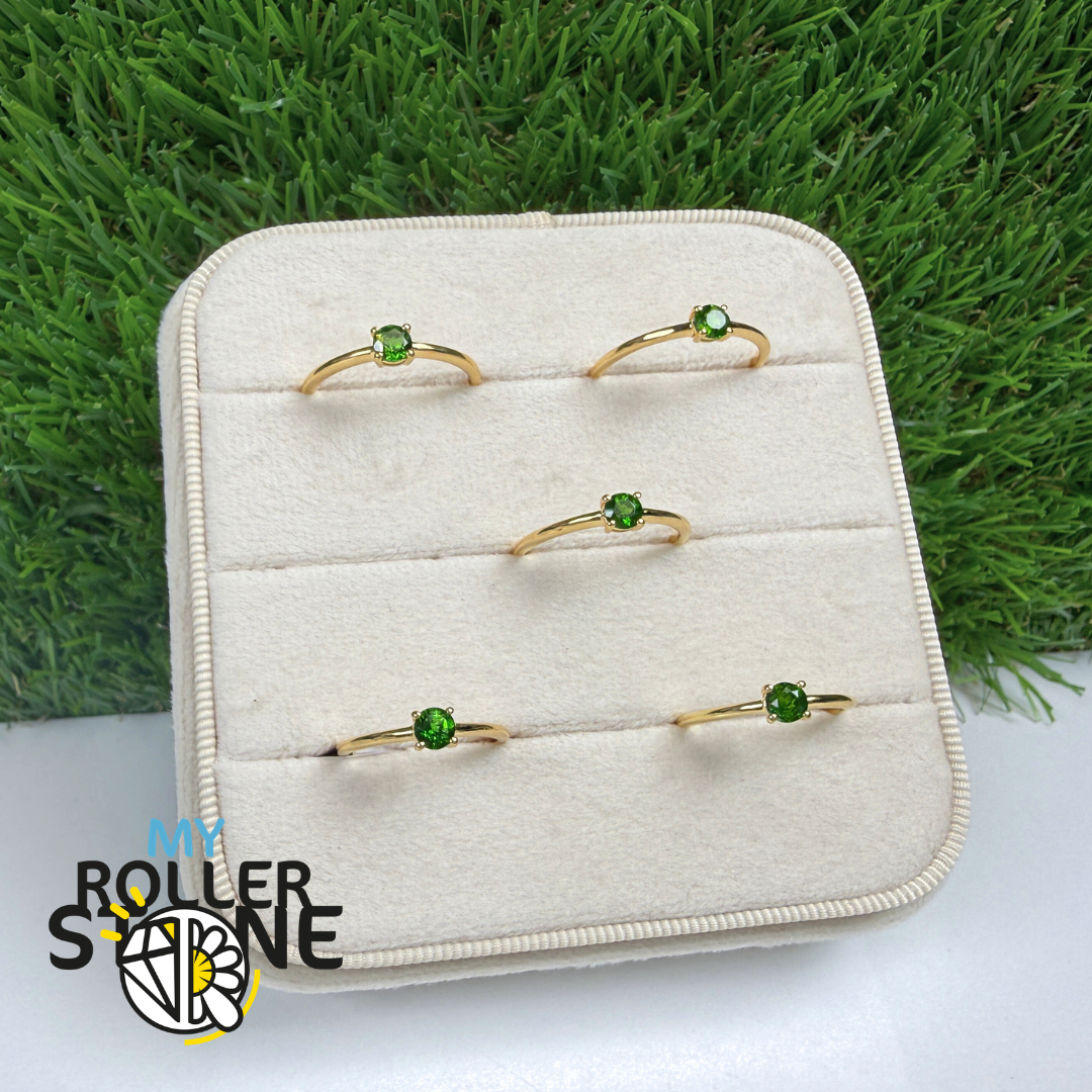 Bague Diopside Argent 925 