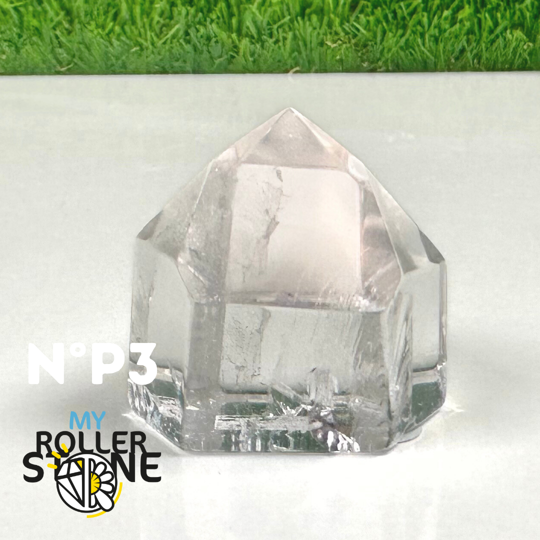 Pointe en Cristal de Roche Petite Taille