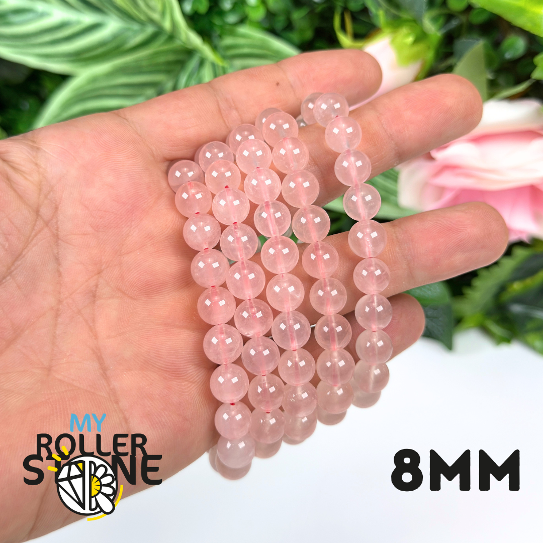 Bracelet Quartz Rose " Pamplemousse"