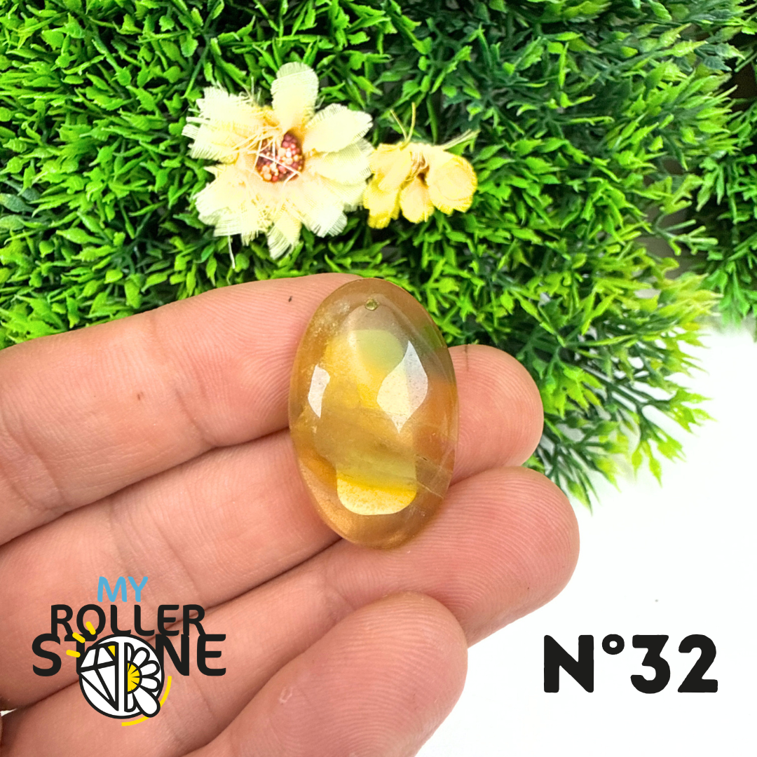 Pendentif Percé Fluorite 5A