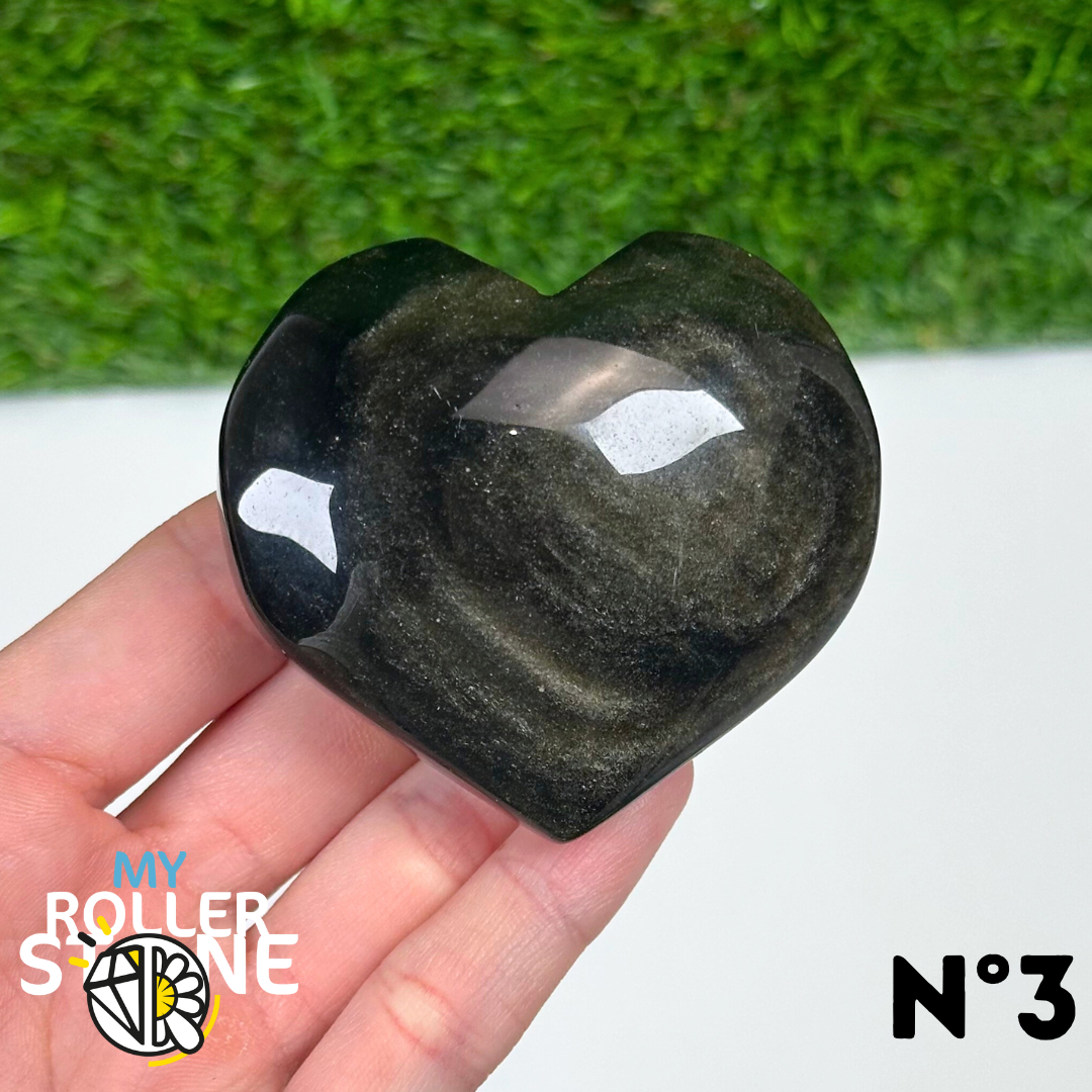 Coeur Obsidienne Dorée