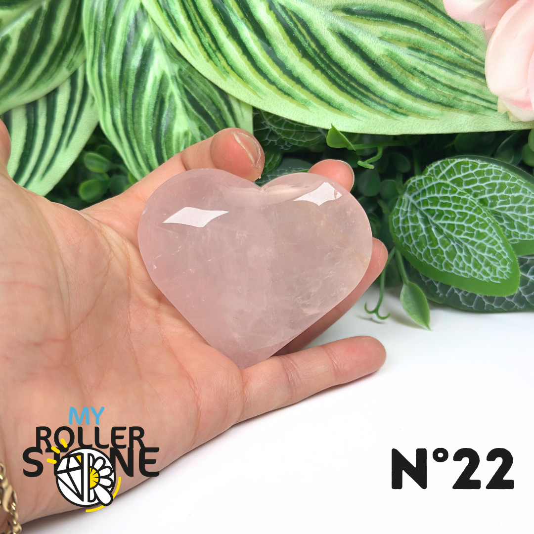 Cœur en Quartz rose