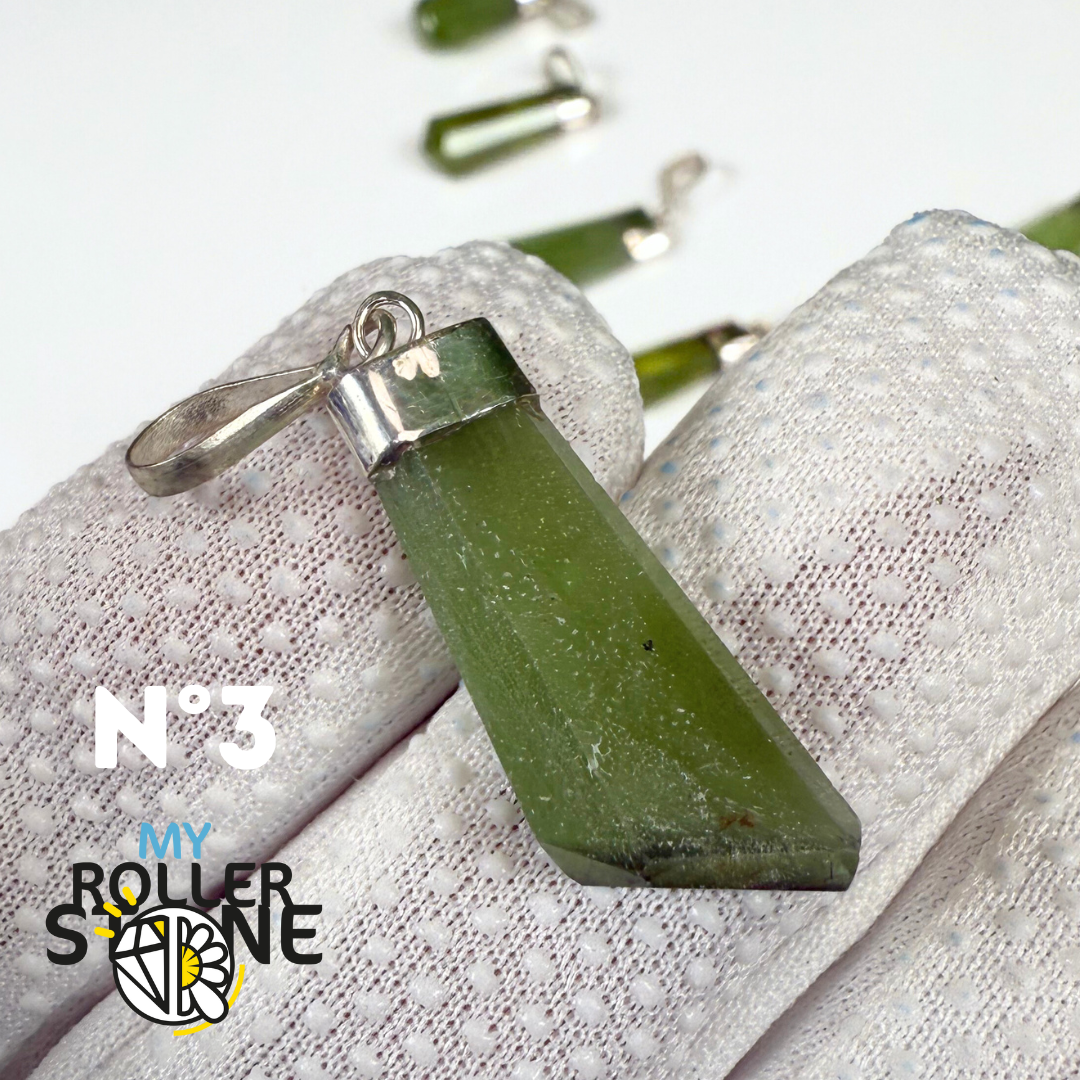 Pendentif Péridot et Argent