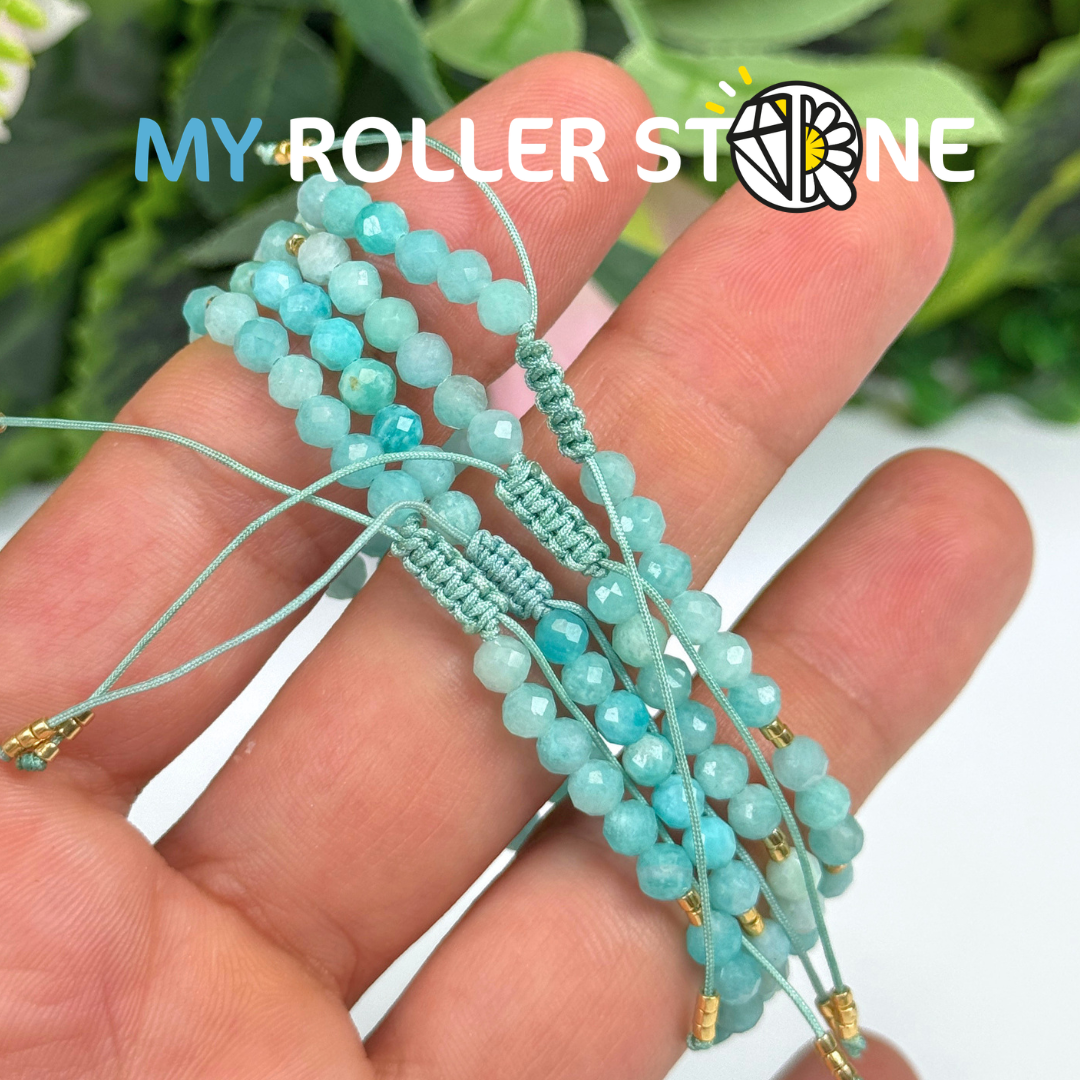 Bracelet réglable Amazonite du Brésil