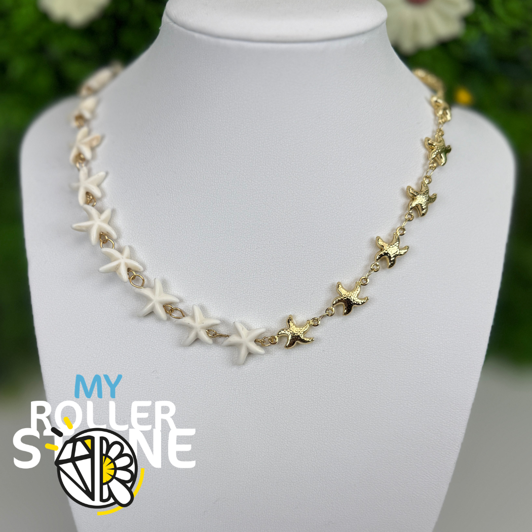 Collier Étoile de Mer Duo Acier inoxydable