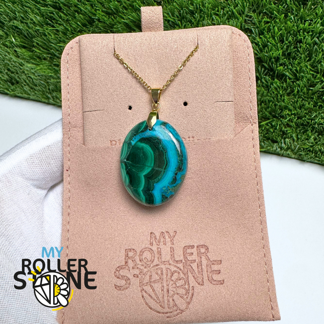 Pendentif Malachite Chrysocolle